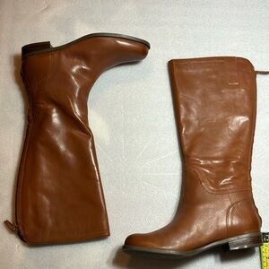 Nine West Contigua leather riding boots new.